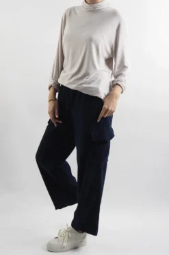 Made In Italy Jumbo Softie Stretch Cord Cargo Pant Ink -VogueCurve Store made in italy jumbo softie stretch cord cargo pant ink 5.jpg