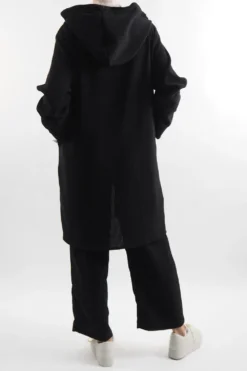 Made In Italy Jumbo Softie Stretch Cord Long Zip Jacket Black 11 Made In Italy Jumbo Softie Stretch Cord Long Zip Jacket Black -VogueCurve Store made in italy jumbo softie stretch cord long zip jacket black 5.jpg