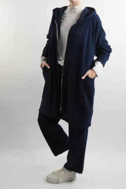 Made In Italy Jumbo Softie Stretch Cord Long Zip Jacket Ink -VogueCurve Store made in italy jumbo softie stretch cord long zip jacket ink 4.jpg