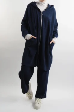 Made In Italy Jumbo Softie Stretch Cord Long Zip Jacket Ink -VogueCurve Store made in italy jumbo softie stretch cord long zip jacket ink 5.jpg