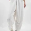 Made In Italy Lagenlook Classic Cocoon Pant Ecru -VogueCurve Store made in italy lagenlook classic cocoon pant ecru 1.jpg
