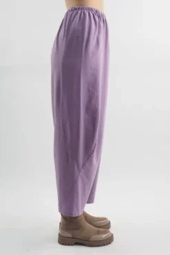 Made In Italy Lagenlook Classic Cocoon Pant Mauve -VogueCurve Store made in italy lagenlook classic cocoon pant mauve 3.jpg