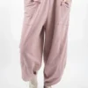 Made In Italy Lagenlook Shelby Cocoon Pant Antique Rose / 2 Made In Italy Lagenlook Shelby Cocoon Pant Antique Rose / -VogueCurve Store made in italy lagenlook shelby cocoon pant antique rose 1.jpg