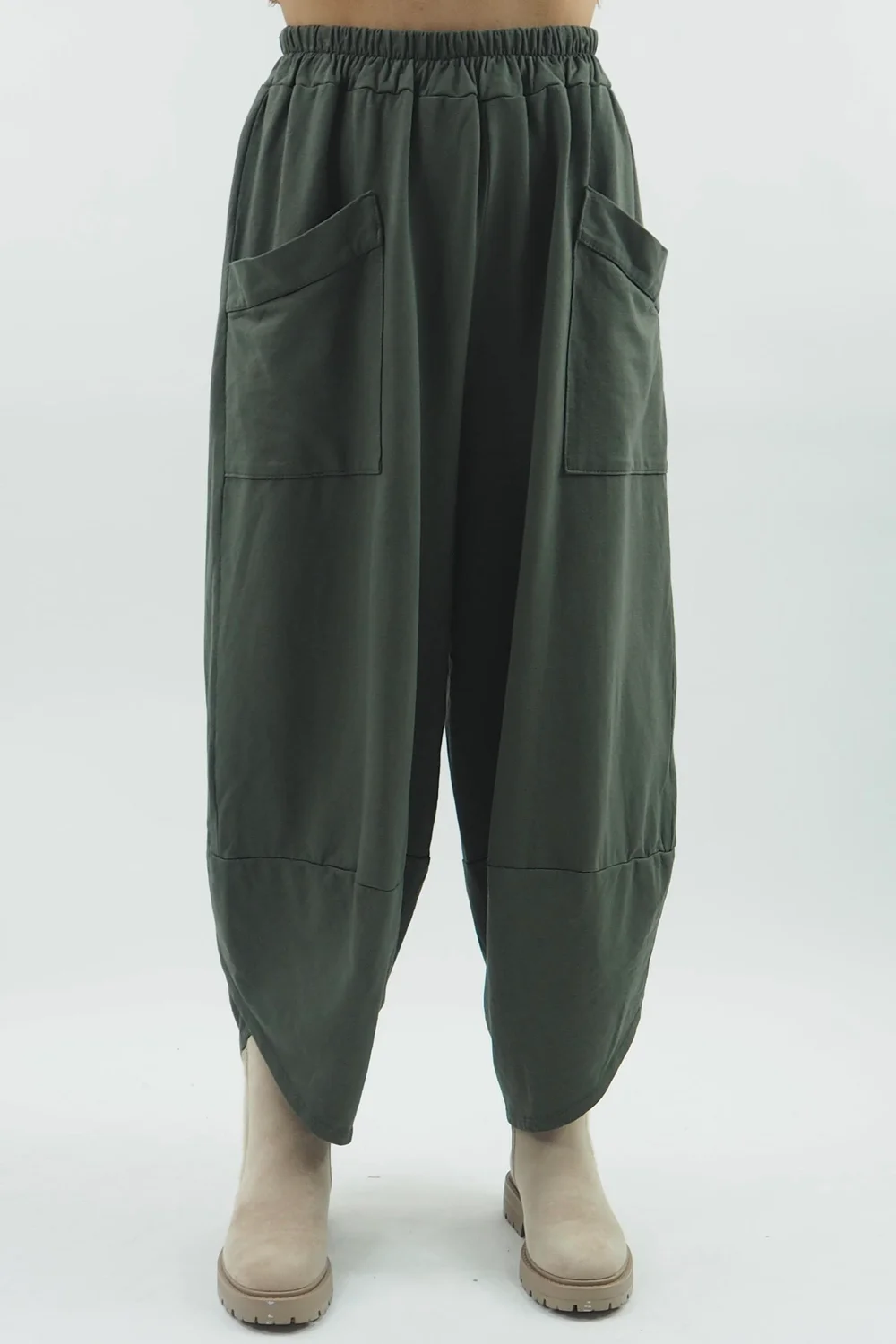 Made In Italy Lagenlook Shelby Cocoon Pant Bonsai 3 Made In Italy Lagenlook Shelby Cocoon Pant Bonsai