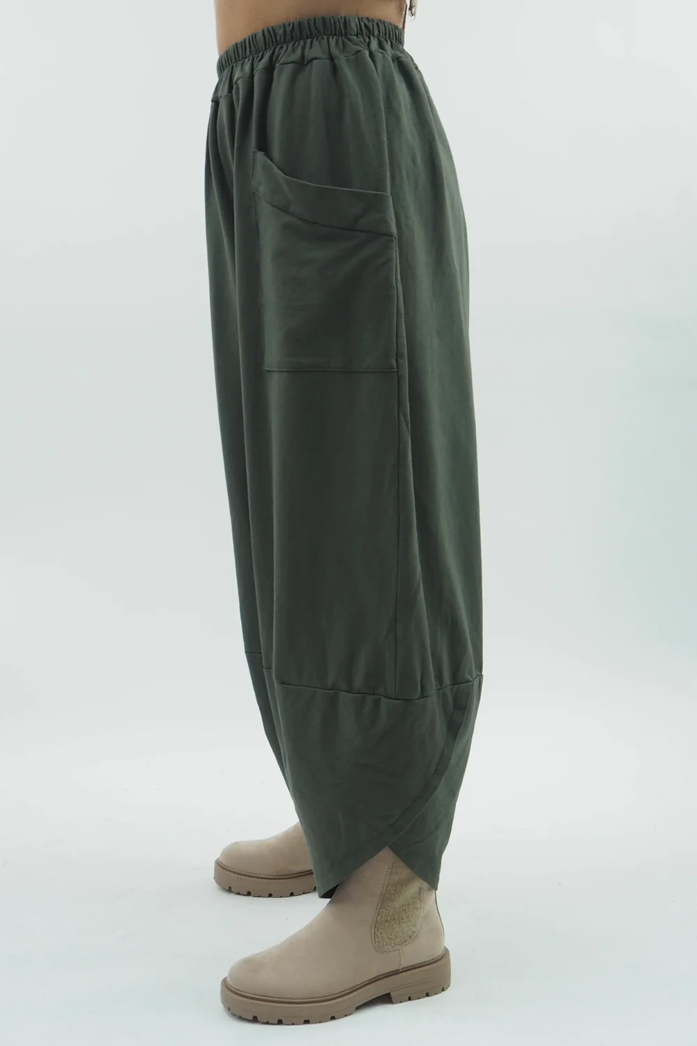 Made In Italy Lagenlook Shelby Cocoon Pant Bonsai 5 Made In Italy Lagenlook Shelby Cocoon Pant Bonsai - Image 3