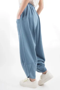 Made In Italy Lagenlook Shelby Cocoon Pant Denim 8 Made In Italy Lagenlook Shelby Cocoon Pant Denim -VogueCurve Store made in italy lagenlook shelby cocoon pant denim 3.jpg