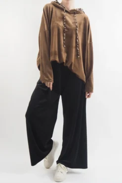 Made In Italy Leopard Love Stretch Velour Hoodie Tan -VogueCurve Store made in italy leopard love stretch velour hoodie tan 3.jpg