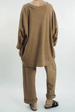 Made In Italy Long Haul Lux Chamois Set Toast -VogueCurve Store made in italy long haul lux chamois set toast2.jpg