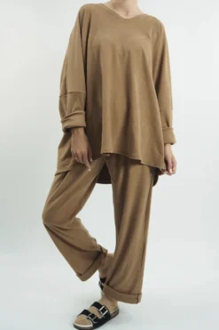 Made In Italy Long Haul Lux Chamois Set Toast -VogueCurve Store made in italy long haul lux chamois set toast3.jpg