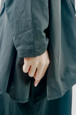 Made In Italy Mercer Chalk Stripe Panel Dress -VogueCurve Store made in italy mercer chalk stripe panel dress7.jpg