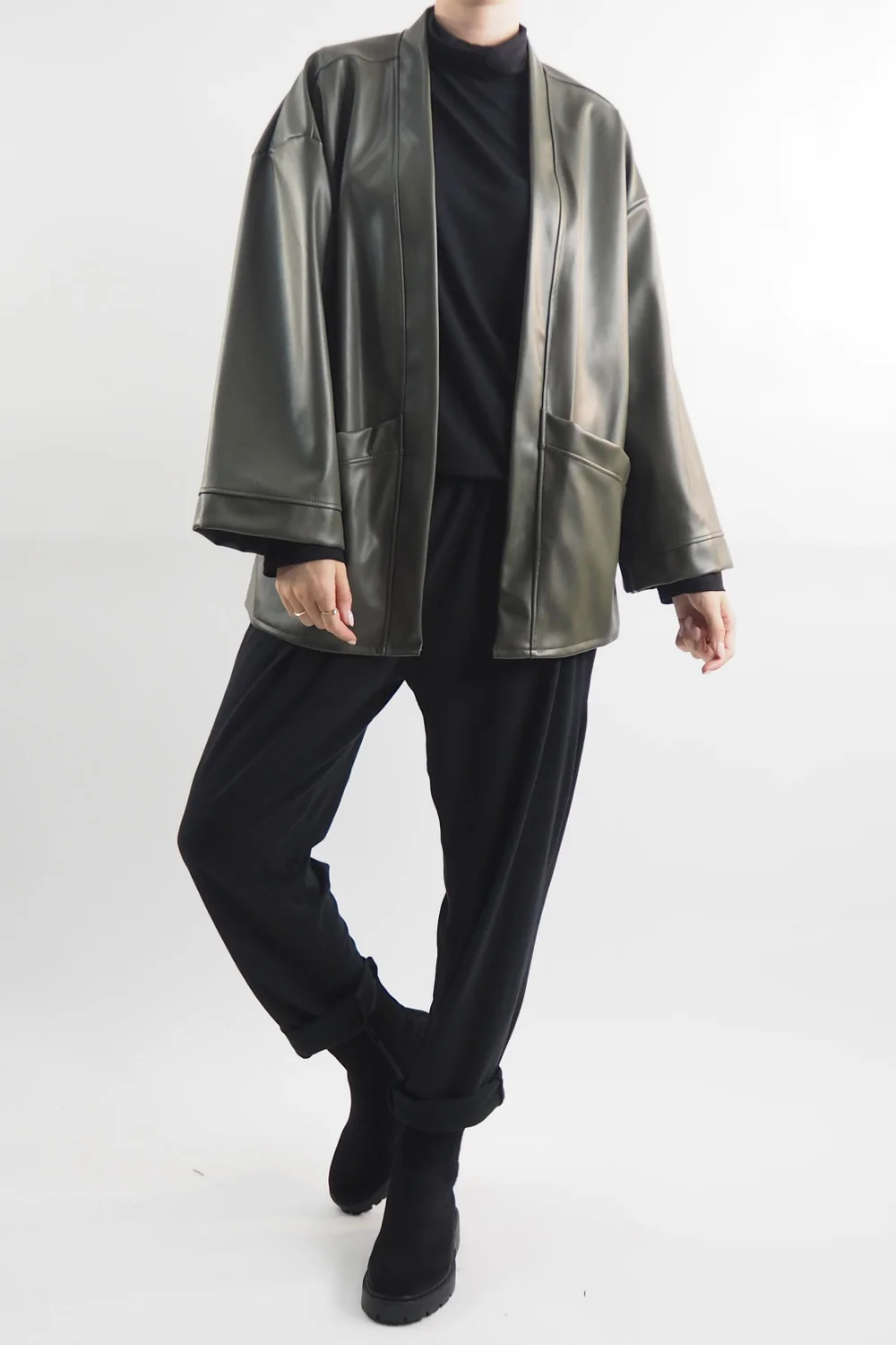 Made In Italy Moxie Belted Kimono Jacket Bonsai 3 Made In Italy Moxie Belted Kimono Jacket Bonsai