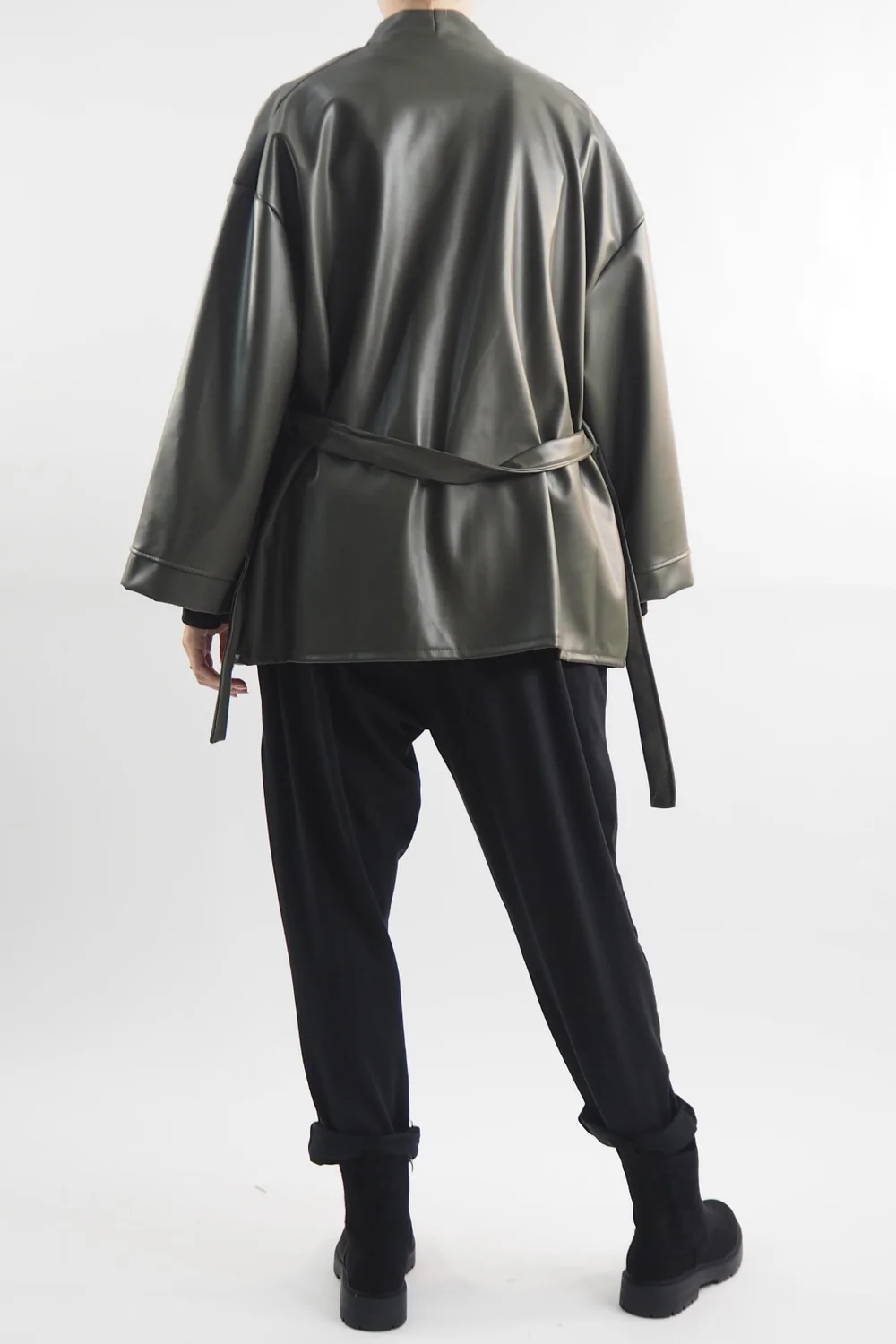 Made In Italy Moxie Belted Kimono Jacket Bonsai 7 Made In Italy Moxie Belted Kimono Jacket Bonsai - Image 5