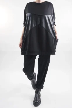 Made In Italy Moxie Commando Sweatshirt Black