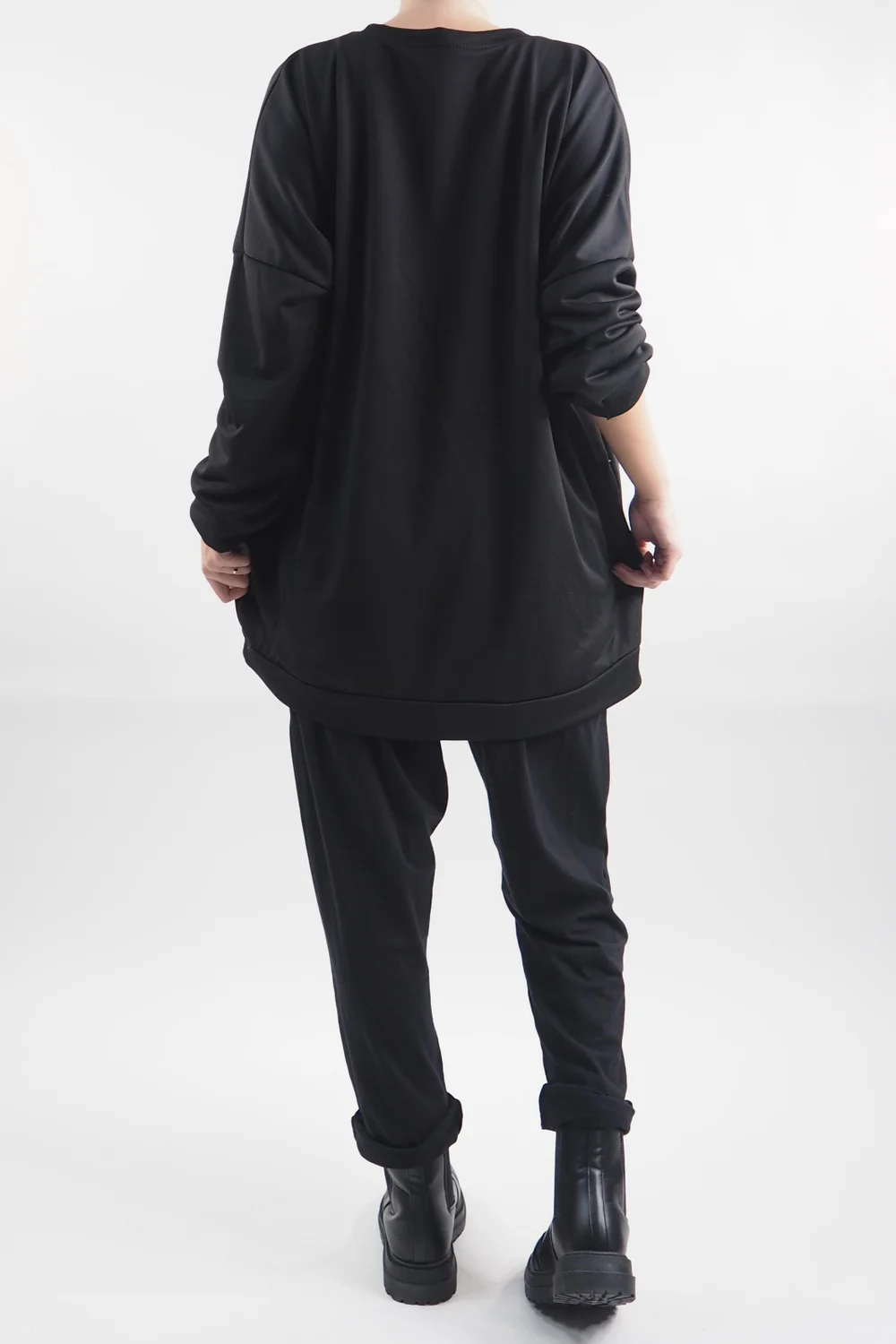 Made In Italy Moxie Commando Sweatshirt Black 6 Made In Italy Moxie Commando Sweatshirt Black - Image 4