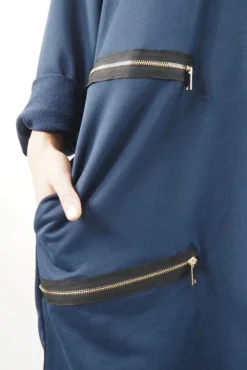 Made In Italy Moxie Manhattan Dress Ink Blue * -VogueCurve Store made in italy moxie manhattan dress ink blue04.jpg