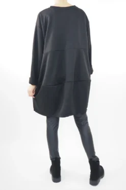 Made In Italy Moxie Mixed Animal Panel Top Black 10 Made In Italy Moxie Mixed Animal Panel Top Black -VogueCurve Store made in italy moxie mixed animal panel top black03.jpg