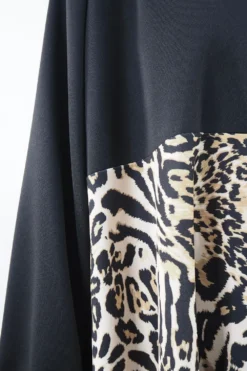 Made In Italy Moxie Mixed Animal Panel Top Black 13 Made In Italy Moxie Mixed Animal Panel Top Black -VogueCurve Store made in italy moxie mixed animal panel top black06.jpg