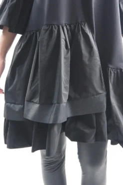 Made In Italy Moxie Pesca Rue Tunic Black -VogueCurve Store made in italy moxie pesca rue tunic dress black205.jpg