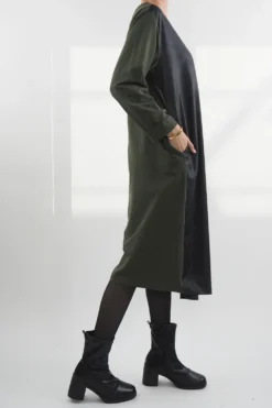 Made In Italy Moxie Pesca Zippy Dress Bonsai 7 Made In Italy Moxie Pesca Zippy Dress Bonsai -VogueCurve Store made in italy moxie pesca zippy dress bonsai1.jpg