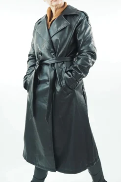 Made In Italy Neo Trench Coat Black -VogueCurve Store made in italy neo trench black05.jpg