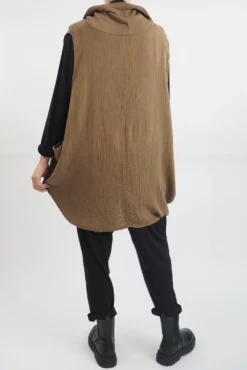 Made In Italy Obi Crepe Cotton Cross Cowl Tank Saddle 12 Made In Italy Obi Crepe Cotton Cross Cowl Tank Saddle -VogueCurve Store made in italy obi crepe cotton cross cowl tank saddle13.jpg