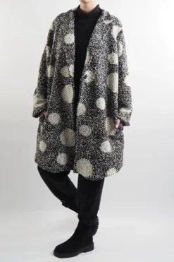 Made In Italy Oslo Spot Boucle Jacket -VogueCurve Store made in italy oslo spot boucle jacket 5.jpg