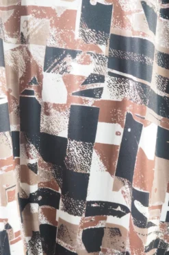 Made In Italy Oversized Tech Soft Cocoon Dress Cubist Chestnut ** -VogueCurve Store made in italy oversized tech soft cocoon dress cubist chestnut6.jpg