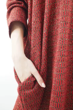 Made In Italy Shimmer Me Softly Dress Deep Rouge -VogueCurve Store made in italy shimmer me softly dress deep rouge7.jpg