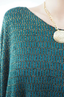 Made In Italy Shimmer Me Softly Dress Prussian 15 Made In Italy Shimmer Me Softly Dress Prussian -VogueCurve Store made in italy shimmer me softly dress prussian6.jpg