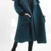 Made In Italy Skandi Blanket Coat Malachite -VogueCurve Store made in italy skandi blanket coat malachite01.jpg