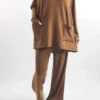 Made In Italy Chalet Pocketed Soft Knit Set Chestnut -VogueCurve Store made in italy slouch chalet pocketed set chestnut 1.jpg