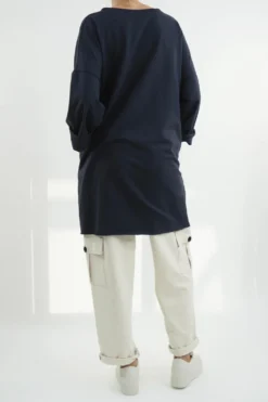 Made In Italy Tali Pull Tie Top Ink -VogueCurve Store made in italy tali pull tie top ink03.jpg