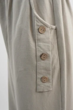 Made In Italy Tali Three Button Straight Leg Pant Stone -VogueCurve Store made in italy tali three button straight leg pant stone04.jpg