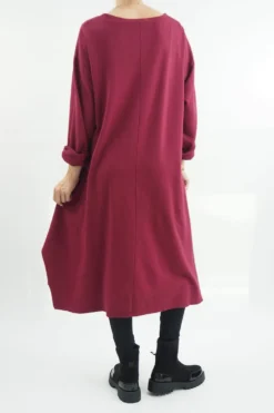 Made In Italy Tokyo Tie Dress Red Berry 8 Made In Italy Tokyo Tie Dress Red Berry -VogueCurve Store made in italy tokyo tie dress red berry03.jpg