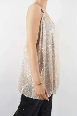 Made In Italy Trinny Shimmer Love Lace Cami Champagne *Pre Order Due Approx 8th Nov* 10 Made In Italy Trinny Shimmer Love Lace Cami Champagne *Pre Order Due Approx 8th Nov* -VogueCurve Store made in italy trinny shimmer love lace cami champagne 3.jpg