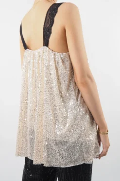 Made In Italy Trinny Shimmer Love Lace Cami Champagne *Pre Order Due Approx 8th Nov* 11 Made In Italy Trinny Shimmer Love Lace Cami Champagne *Pre Order Due Approx 8th Nov* -VogueCurve Store made in italy trinny shimmer love lace cami champagne 4.jpg