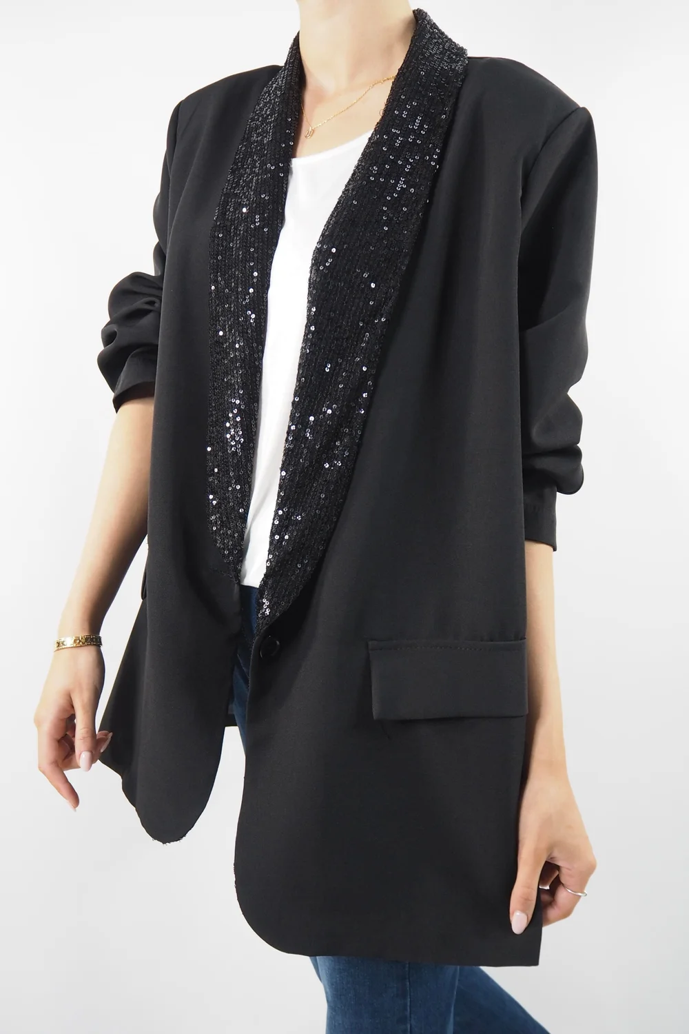 Made In Italy Trinny Tux Black *Pre Order Due Approx 7th Nov* 8 Made In Italy Trinny Tux Black *Pre Order Due Approx 7th Nov* - Image 6