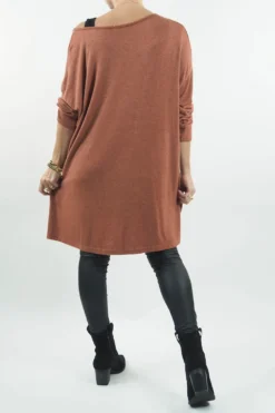 Made In Italy Knotty Nora Fine Knit Top Soft Cognac 7 Made In Italy Knotty Nora Fine Knit Top Soft Cognac -VogueCurve Store the made in italy knotty nora fine knit soft cognac 3.jpg